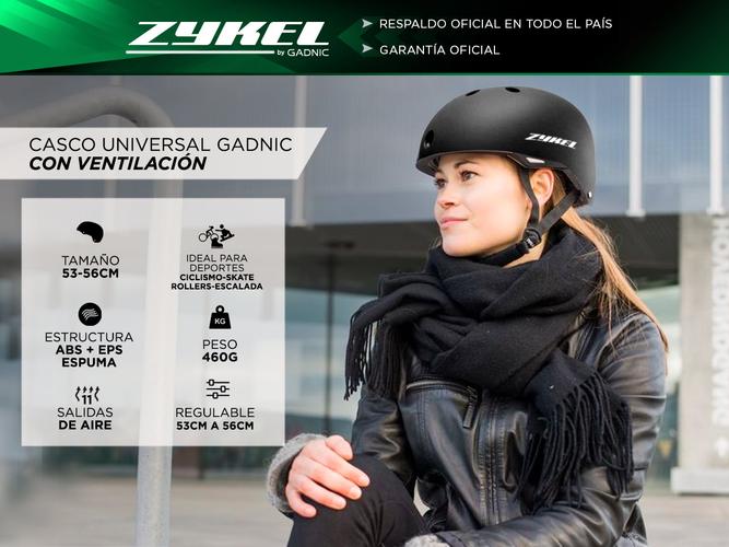 Casco Universal Gadnic Con Ventilación Ciclismo Rollers Skate  - 1