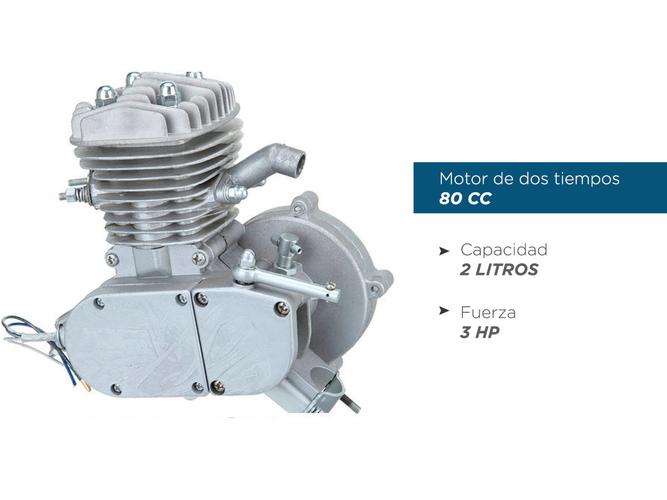 Kit Motor Bici Moto 80CC para Bicicletas - 4
