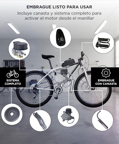 Kit Motor Bici Moto 80CC para Bicicletas - 3