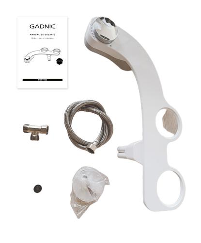 Bidet Para Inodoro Gadnic CleanSeat 200 Agua Fría 2 Boquillas - 6