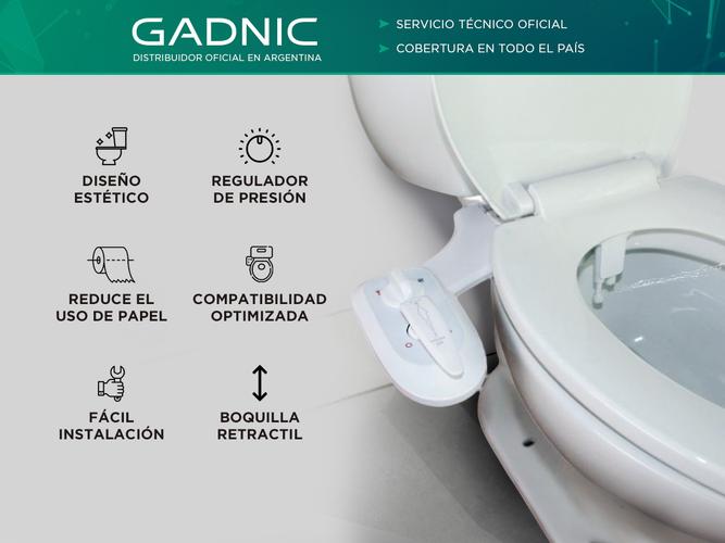 Bidet Para Inodoro Gadnic Agua Friacaliente  - 1