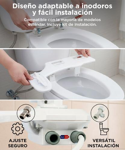 Bidet Para Inodoro Gadnic Agua Friacaliente  - 2
