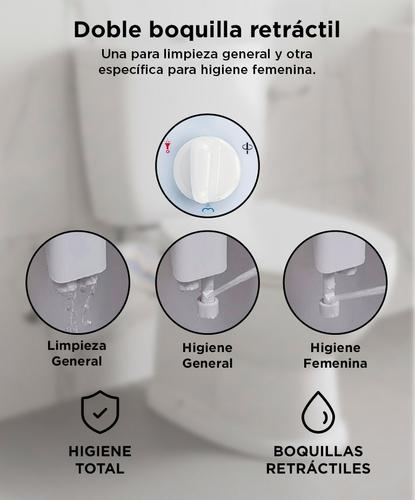 Bidet Para Inodoro Gadnic Agua Friacaliente  - 3