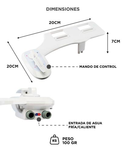 Bidet Para Inodoro Gadnic Agua Friacaliente  - 5