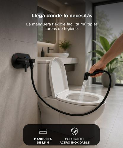 Bidet de Mano Gadnic Duchador Agua Caliente y Fria  - 4