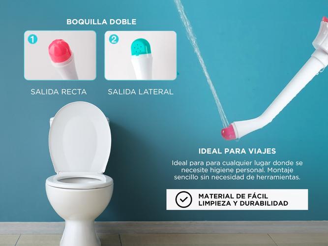 Bidet Portatil Ziyen Ducha Higiénica con Boquillas Dobles - 2