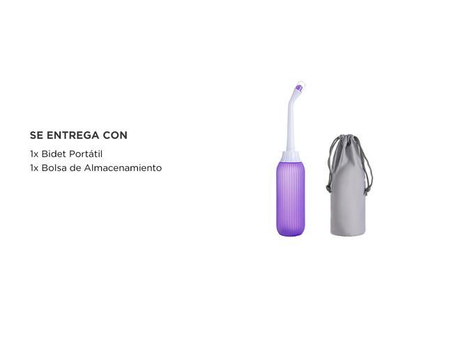 Bidet Portatil Ziyen Ducha Higiénica con Boquillas Dobles - 4