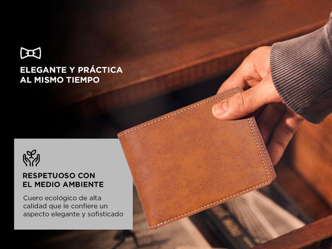Billetera Ecológica Gadnic WALLET3 3 Capas Para Tarjeta Billetes - 2