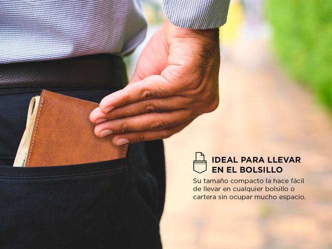 Billetera Ecológica Gadnic WALLET3 3 Capas Para Tarjeta Billetes - 3