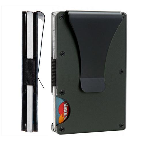Billetera Gadnic de Aluminio con Clip Tarjetero Elegante - 0