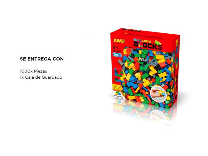 Juego De Bloques Jumei De Construcción Plástico Para Niños - 4