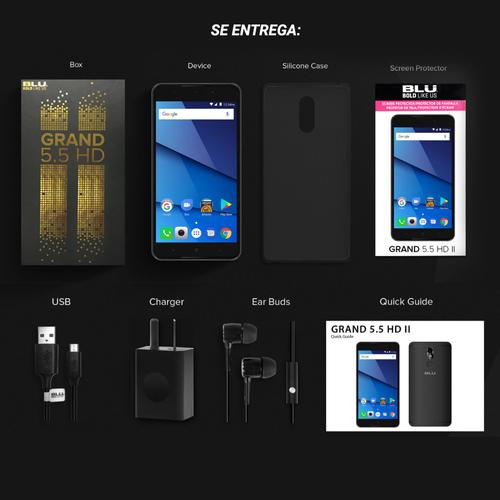Celular Blu Grand 5.5 HD II 3G/4G HSPA+ 5,5