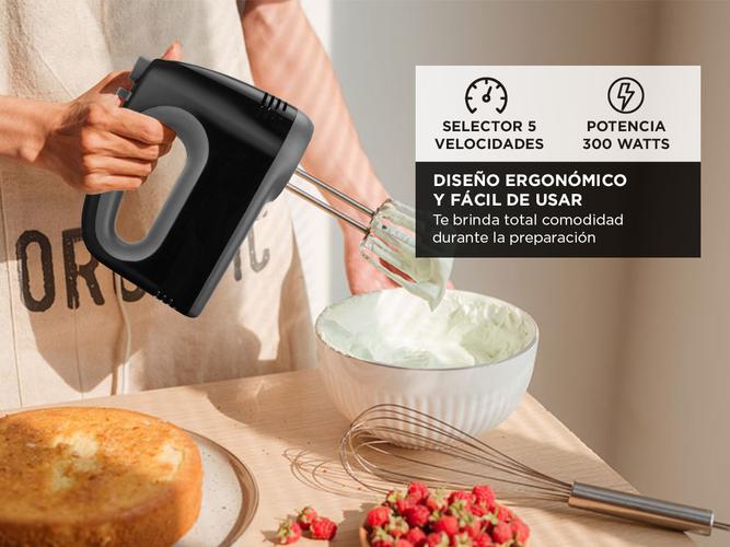Batidora de Mano Philco 91BM8738PP Negra 300W  - 2