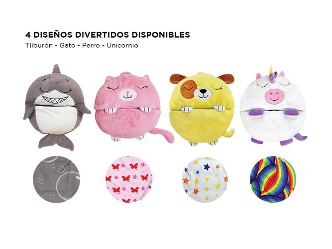 Bolsa De Dormir Gadnic Happy Bag Para Niños Peluche Y Almohada - 4