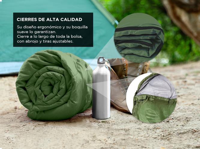 Bolsa de Dormir SouthPort Camping Con Cierre - 3