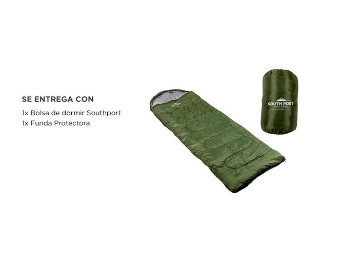 Bolsa de Dormir SouthPort Camping Con Cierre - 6