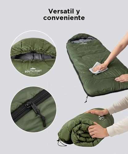 Bolsa de Dormir SouthPort Camping Con Cierre - 4