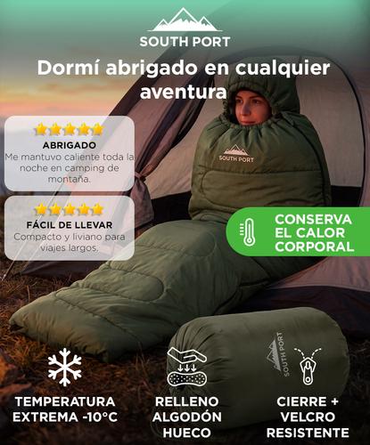 Bolsa De Dormir South Port By Gadnic 222 x 74 cm  Exterior Camping Trekking  - 1