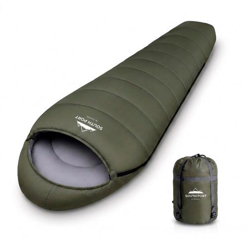 Bolsa De Dormir Tipo Momia South Port By Gadnic 222 x 78 cm Exterior Camping Trekking  - 0