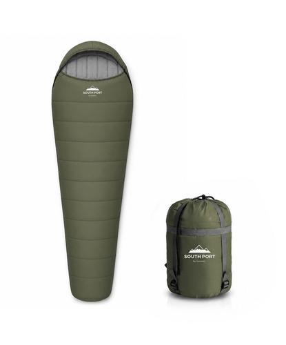 Bolsa De Dormir Tipo Momia South Port By Gadnic 222 x 78 cm Exterior Camping Trekking  - 6