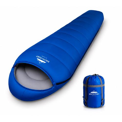 Bolsa De Dormir Momia Gadnic Poliester 190T Algodon Imitacion Seda 250 g m2 Temperatura Confort 5 A 10 Grados Temperatura Extrema - 0