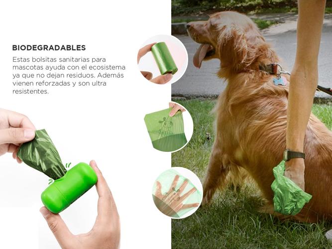 Bolsitas Sanitarias Biodegradables Gadnic Para Perros x120  - 2