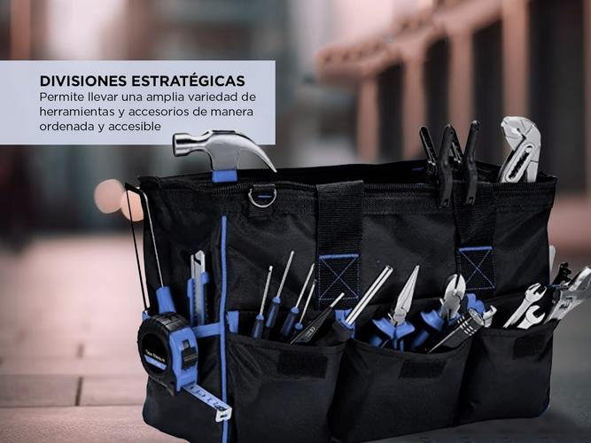 Bolso De Herramientas Con Tira 13 Divisiones  - 2