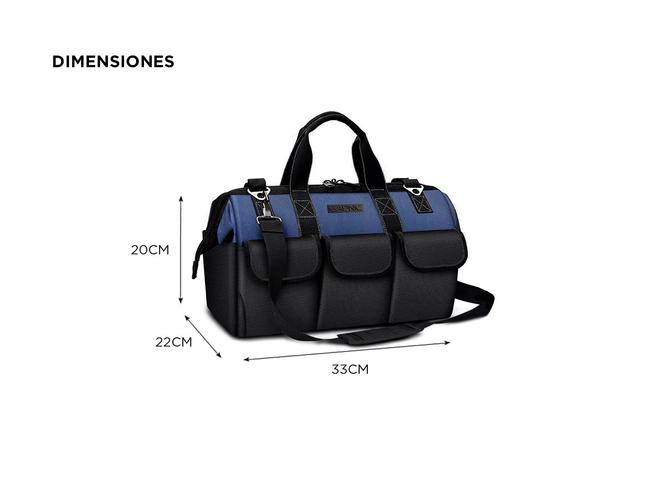 Bolso De Herramientas Con Tira 13 Divisiones  - 4