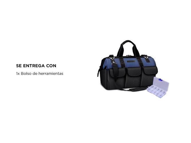 Bolso De Herramientas Con Tira 13 Divisiones  - 5