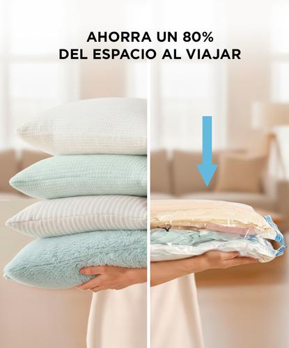 Kit Bolsas Al Vacio x4 Gadnic Para Guardar Ropa 50 x 70 cm - 2