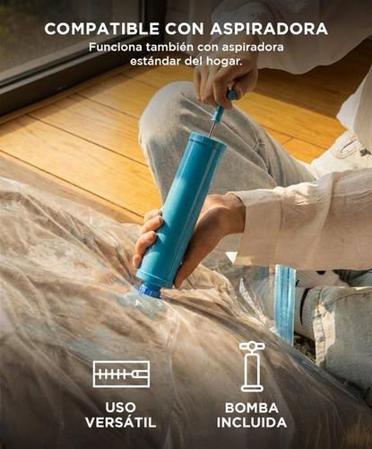 Kit Bolsas Al Vacio 4 En 1 Gadnic Para Guardar Ropa 60 x 80 cm - 2
