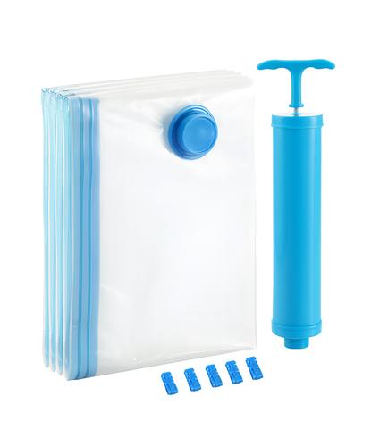 Kit Bolsas Al Vacio 4 En 1 Gadnic Para Guardar Ropa 60 x 80 cm - 6