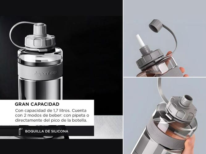 Botella Deportiva Gadnic Portatil 1.7 Litros - 2
