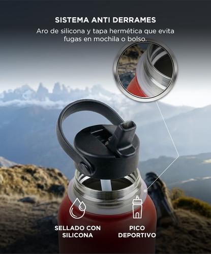 Botella Termica con Pico Southport by Gadnic 750 ml Acero Inoxidable Doble Capa - 3