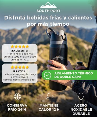 Botella Termica Southport by Gadnic 720 ml Acero Inoxidable Doble Capa  Tapa Con Pico - 1