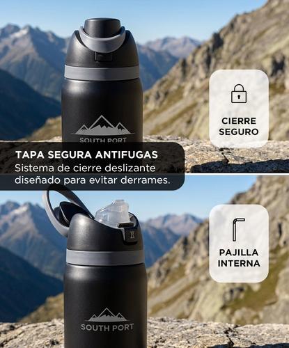 Botella Termica Southport by Gadnic 720 ml Acero Inoxidable Doble Capa  Tapa Con Pico - 3