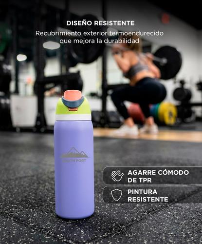 Botella Termica Southport by Gadnic 720 ml Acero Inoxidable Doble Capa  Tapa Con Pico - 4