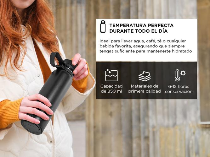Botella Termica Gadnic 850ml con Tapa Outlet - 2