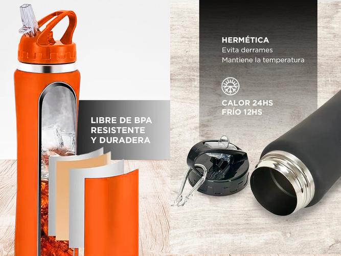 Botella Térmica Sport Gadnic Acero 500ml - 2