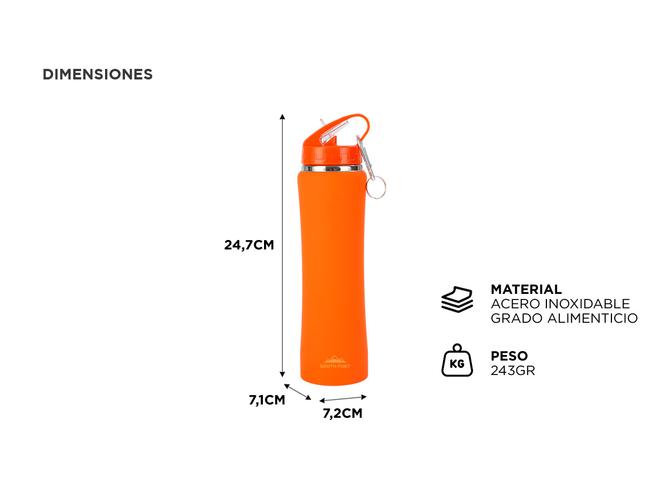 Botella Térmica Sport Gadnic Acero 500ml - 3