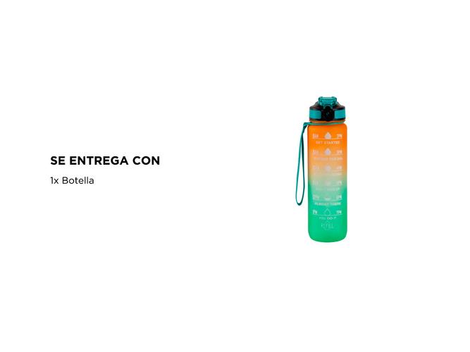 Botella Deportiva Motivacional Gadnic 1L con Pico Sorbete - 5