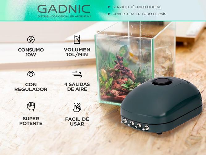 Aireador Potente Gadnic 4 Salidas Con Regulador  - 1