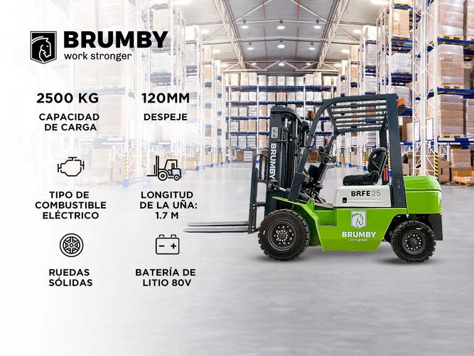 Auto Elevador Eléctrico 25 TN Brumby Torre 48 Metros   - 1