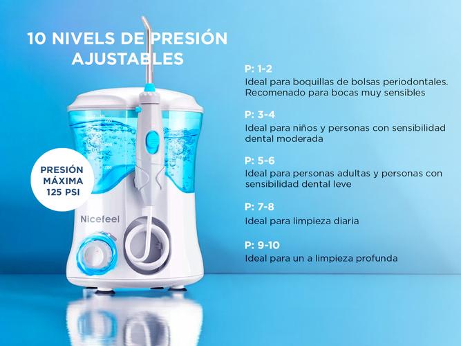 Irrigador Bucal Dental Nicefeel 600 Ml  - 3