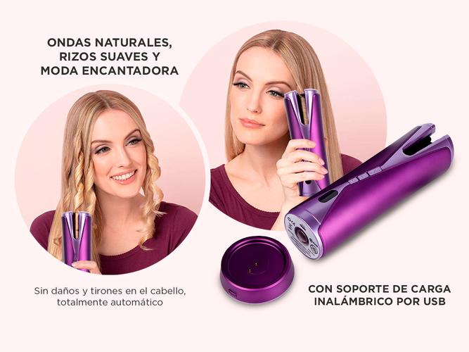 Rizador de Pelo Automático Lescolton FM-003 Buclera Inalámbrica - 2