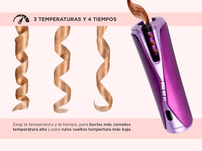 Rizador de Pelo Automático Lescolton FM-003 Buclera Inalámbrica - 3