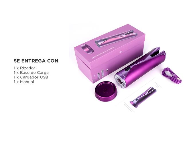 Rizador de Pelo Automático Lescolton FM-003 Buclera Inalámbrica - 5