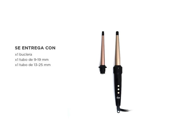 Buclera Rizadora Profesional BC70 Gadnic Temperatura Ajustable - 5