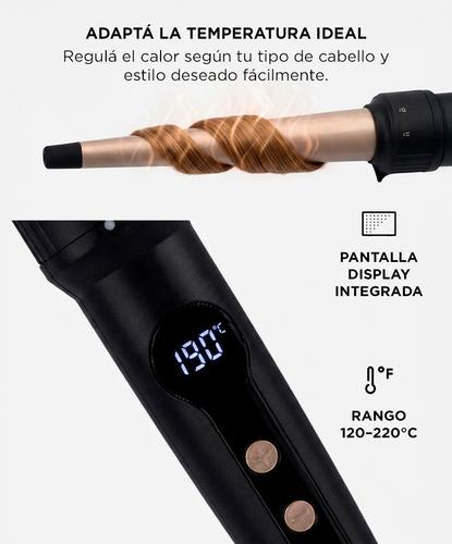 Buclera Rizadora Profesional BC70 Gadnic Temperatura Ajustable - 2