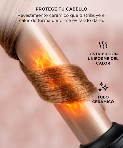Buclera Rizadora Profesional BC70 Gadnic Temperatura Ajustable - 3